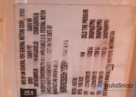 2003 Hummer H2 from USA, damaged, VIN 5GRGN23U53H123291